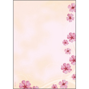 sigel Papier à motif, A4, 90 g/m2, motif 'Sunflower'