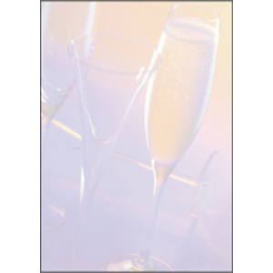 sigel papier à motifs, A4, 90 g/m2, motif 'champagne'