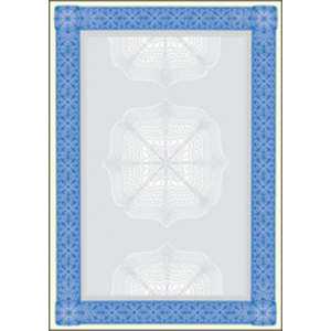 sigel Papier à motif, A4, 185 g, bleu