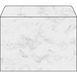sigel enveloppe, long, 90 g/m2, gommé, marbre beige