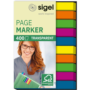sigel Marque-page repositionnable micro, 50 x 6 mm