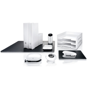 sigel Distributeur de trombones eyestyle, blanc / noir