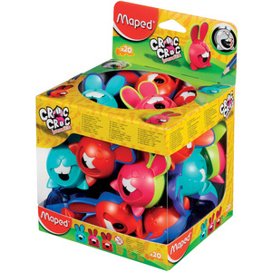 Maped Taille-crayon Croc Croc Innovation, présentoir de 20