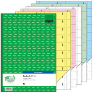 sigel Bloc de bons 'Carnet de bons' A4, 1000 coupons
