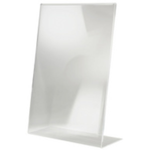 sigel Présentoir de table, acrylique, A4 portrait, incliné  - 68746