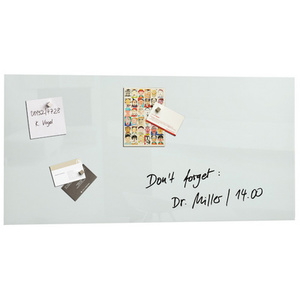 sigel tableau magnétique en verre 'artverum',(L)910x(H)460mm