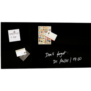 sigel tableau magnétique en verre 'artverum',(L)910x(H)460mm