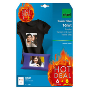 sigel Film de transfert de T-Shirt 'HOT DEAL' promo