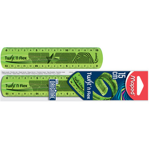 Maped Règle plate Twist'n Flex, 300 mm, incassable, flexible