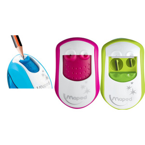Maped Double taille-crayon Clean, assorti, présentoir de 24