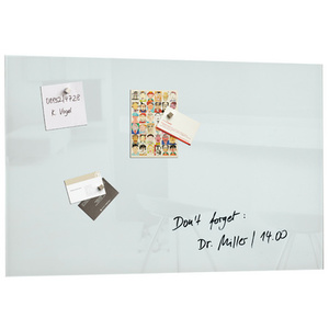 sigel tableau magnétique en verre 'artverum', inscriptible