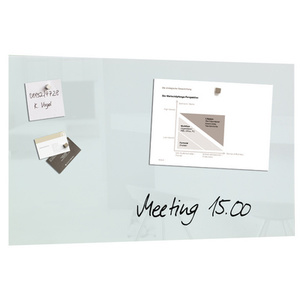 sigel tableau magnétique en verre 'artverum', magnétique