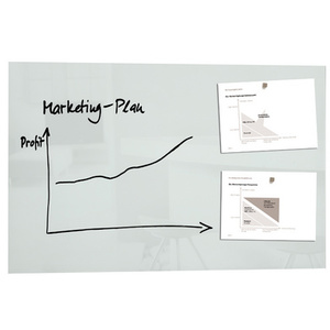 sigel Tableau magnétique en verre 'artverum', blanc