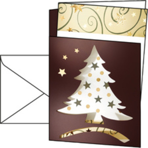 sigel Carte de Noël 'Noblesse', A6 (A5)