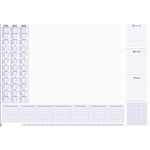 sigel Sous-main bloc papier 'Memo', 595 x 410 mm