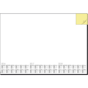 sigel Sous-main bloc papier 'Memo', 595 x 410 mm