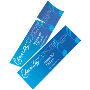 sigel Billet d'entrée, 180 x 55 mm, imprimable, extra blanc