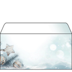 sigel Enveloppe à motif de Noël 'Snow Star', DL