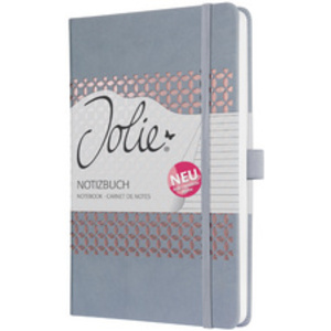 sigel Carnet de notes Jolie, similicuir, A5, gris