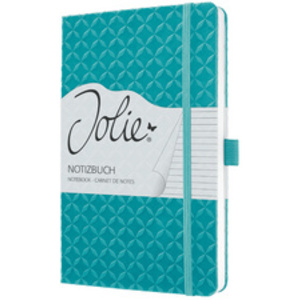 sigel Carnet de notes Jolie, similicuir, A5, bleu indigo