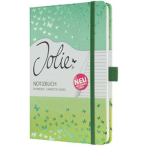 sigel Carnet de notes Jolie 'Butterfly Confetti Lime', A5