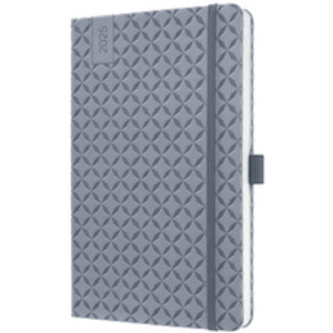 sigel Agenda de poche Jolie Flair 2026, A5, gris