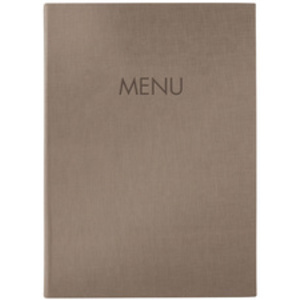 sigel Chemise pour menu 'MENU', A5, noir