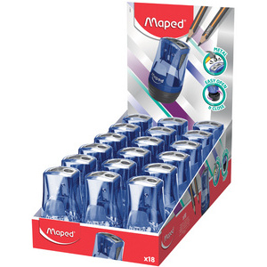 Maped Taille-crayon 2 trous TONIC Metal, bleu/noir