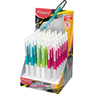 Maped Porte-mines LONG LIFE, 0,5 mm, présentoir de 36