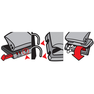 Maped Perforateur 4 trous Advanced A6225, noir  - 48906