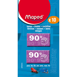 Maped Lames de rechange pour outil de coupe MatCutter