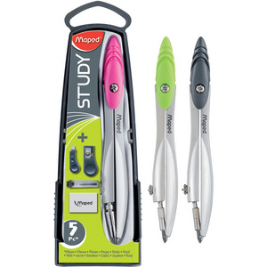 Maped Coffret compas Study, 2 pièces, assorti