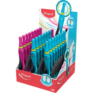 Maped Compas Kid'Z 360 degrés Agility, présentoir de 24