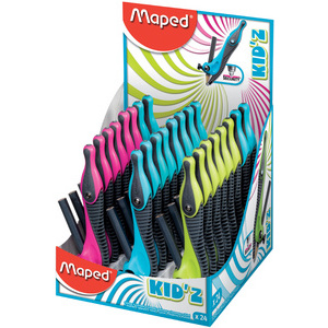 Maped Compas Kid'z sans bague d'adaptation, présentoir de 24
