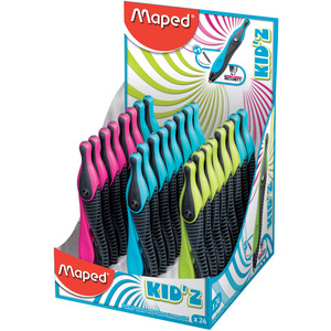Maped Compas Kid'z avec bague d'adaptation, présentoir de 24