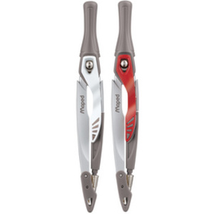 Maped Boîte de compas Stop System, 3 pièces, rouge  - 90089