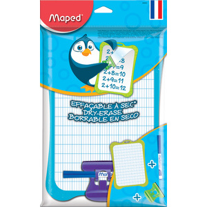 Maped Ardoise, effaçable à sec, blanc