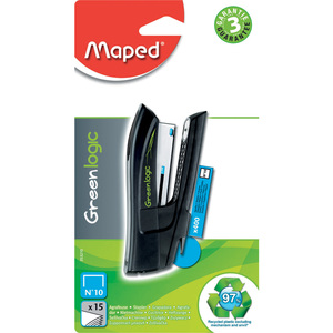 Maped Agrafeuse Pocket No 10 Greenlogic, assorti