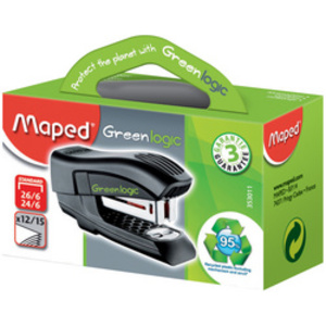 Maped Agrafeuse Mini Standard Greenlogic, noir