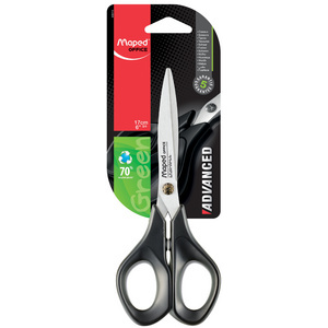 Maped Ciseaux Advanced Green, longueur: 210 mm, asymétrique