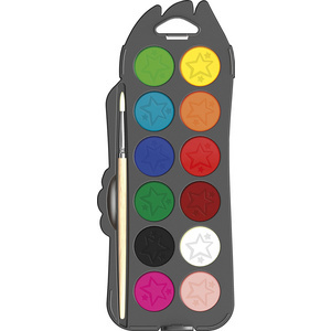 Maped Pastilles de peinture COLOR'PEPS, 12 couleurs