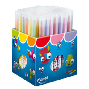 Maped Feutres dessin COLOR'PEPS Long Life, présentoir de 72