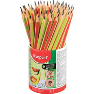 Maped Crayon d'apprentissage KIDY learn, pot de 72