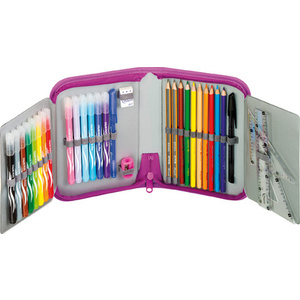 Maped Trousse Fairy, en polyester, rose, garni