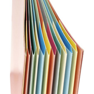 extendos Trieur à élastique série 223, 7 compartiments, bleu  - 56960