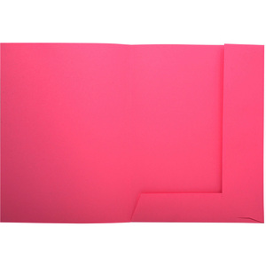 EXACOMPTA Chemises à rabats SUPER 250, A4, rose  - 58815