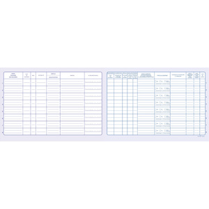 ELVE Registre unique du personnel & des stagiaires, 52 pages