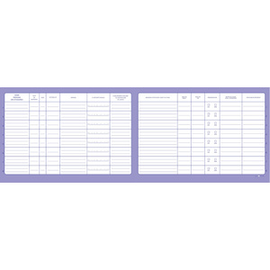 ELVE Registre unique du personnel & des stagiaires, 52 pages