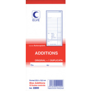 ELVE Manifold 'Additions', 235 x 102 mm, dupli  - 27034