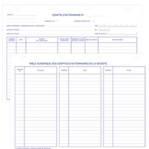 ELVE Recharge pour reliure D77, 297 x 210 mm, papier blanc